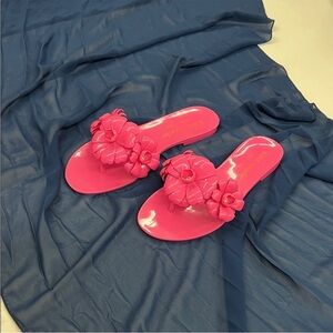 Kate Spade Pink Floral Sandals
